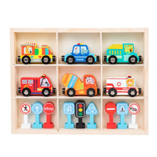 Cargar imagen en el visor de la galería, Carritos de madera