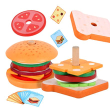 Cargar imagen en el visor de la galería, Hamburguesa de madera