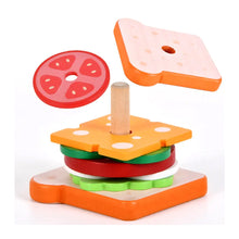 Cargar imagen en el visor de la galería, Hamburguesa de madera