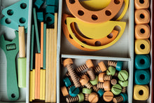 Cargar imagen en el visor de la galería, Juego de construcción de madera