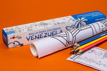 Cargar imagen en el visor de la galería, Rollo para colorear de Venezuela