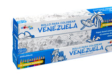 Cargar imagen en el visor de la galería, Rollo para colorear de Venezuela