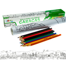 Cargar imagen en el visor de la galería, Rollo para colorear de Caracas