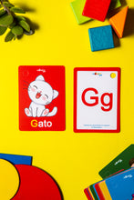 Cargar imagen en el visor de la galería, Tarjeta del Alfabeto en español