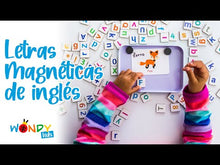 Cargar y reproducir el video en el visor de la galería, Letras magnéticas