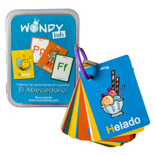 Cargar imagen en el visor de la galería, Tarjeta del Alfabeto en español