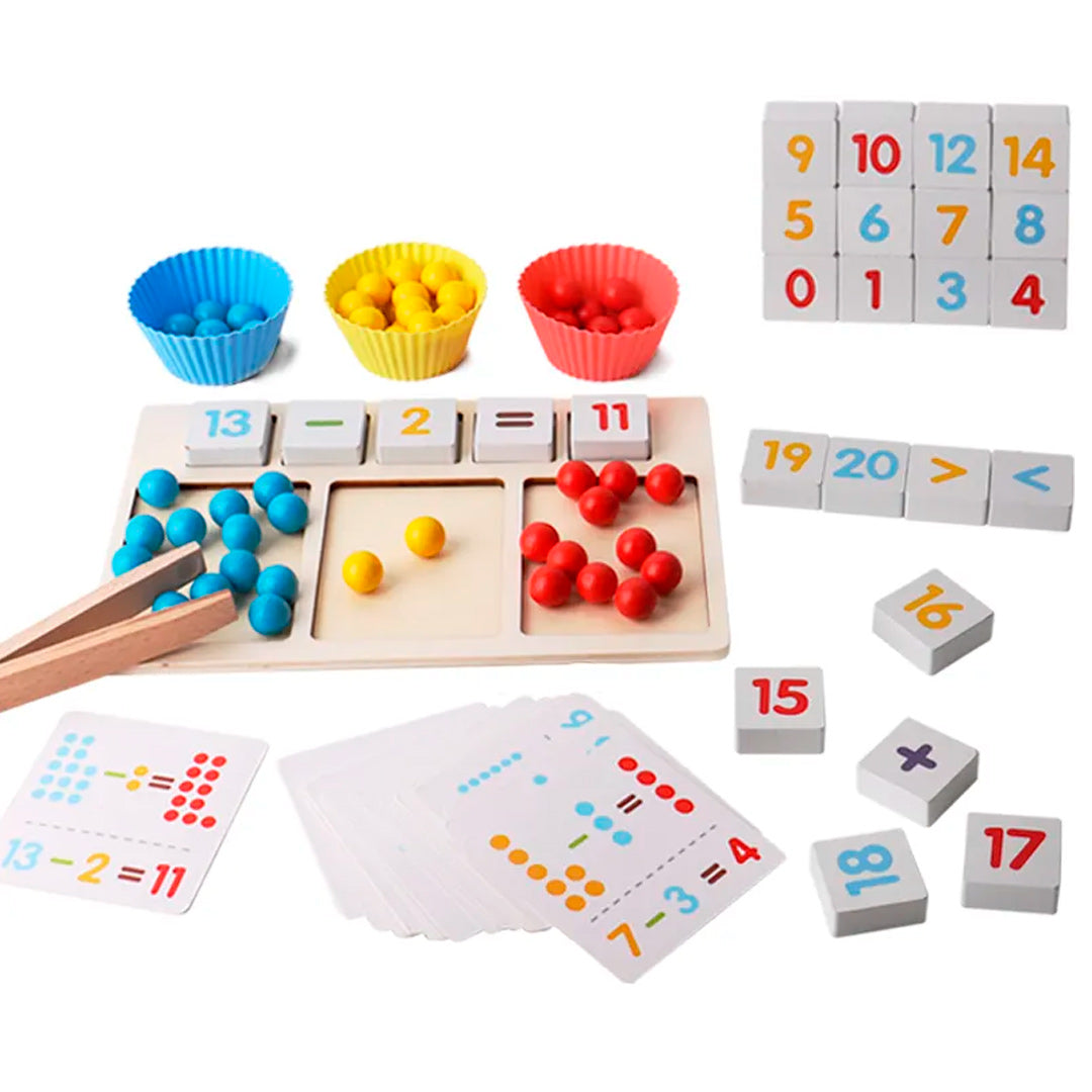 Juego de Matemáticas para sumar y restar – Wondy Kids Juguetes