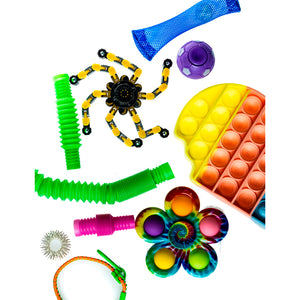 Set de juguetes sensoriales de 72 piezas