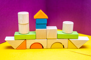 Bloques de construcción de madera