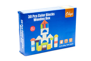 Bloques de construcción de madera