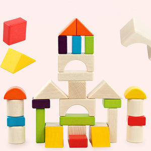 Bloques de construcción de madera